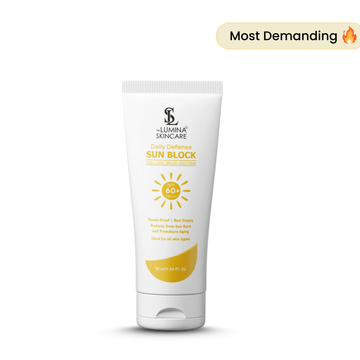 Daily Defence Sun Block | UVA + UVB | Broad Spectrum